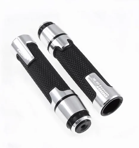 Vista 9 de Motorcycle Handlebar for Suzuki VStrom 1000 DL1000 V-Strom 1000XT Motorcycle 7/8" 22mm Handlebar Grips Ends Handle Caps Hand Bar Plugs Motorbike