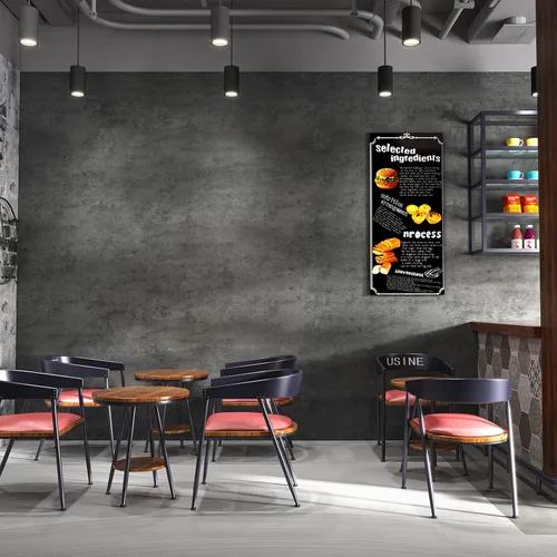Vista 3 de burgeliy Papel Tapiz de Mármol Mate Gris Oscuro de Vinilo, Protector de Envoltura Autoadhesiva para Modificación de Cemento Estilo Industrial