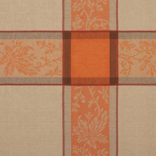 Vista 5 de Elrene Home Fashions - Servilletas de algodón tejido jacquard de cosecha otoñal, juego de 8, 17 x 17 pulgadas