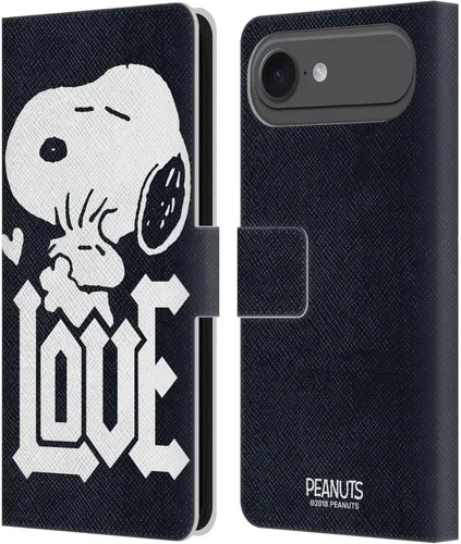 Vista 180 de Head Case Designs Funda de piel con licencia oficial de Peanuts Charlie Brown Good Grief Rock Tees compatible con Apple iPhone 11 Charlie Brown Buen