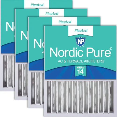Vista 26 de Nordic Pure 16 x 20 x 5 (tamaño real: 15 7/8 x 19 5/8 x 4 3/8) Honeywell Filtros de aire de repuesto Merv 8 Plus Carbon 1 paquete