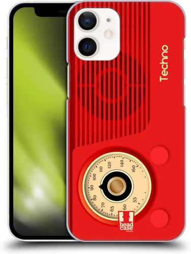 Vista 8 de Head Case Designs Aerojane Vintage Radio Phone Hard Back Case Compatible with Apple iPhone 12 Mini