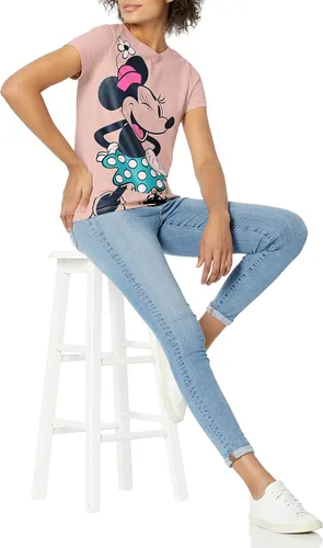 Vista 5 de Tienda Essentials Disney Marvel Star Wars Camisetas de manga corta con cuello redondo para mujer, paquete de 2