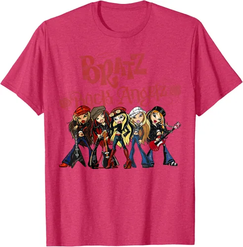 Vista 19 de Bratz Camiseta Rock Angelz Group Shot Negro