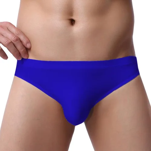 Vista 6 de WINDAY Calzoncillos de hombre Transpirable Hielo Seda Triángulo Bikinis y Escritos N04