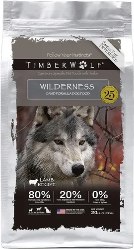 Vista 7 de Timberwolf Wilderness Lamb Receta Alimento seco para perros 4lb