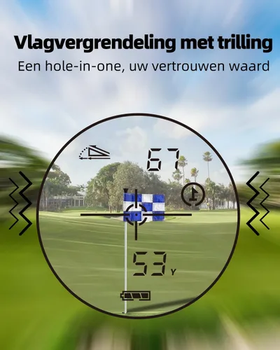 Vista 4 de AOFAR GX-2S Rangefinder for Golf & Hunting with Slope and Angle Switch, Flag-Lock with Vibration, Horizontal Distance, 600/1000 Yards Distance