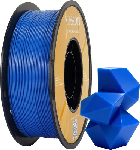 Vista 15 de Kingroon Paquete de filamento PLA de alta velocidad para impresora 3D de 1.75 mm, filamento rápido para impresora 3D para impresión hiper rápida