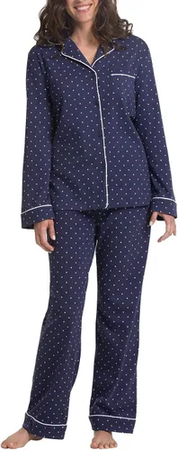 Vista 116 de PajamaGram Conjunto de pijama para mujer – Pijama para mujer, jersey novio, 100% algodón