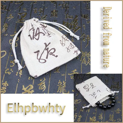 Vista 7 de Elhpbwhty Colgante de amatista natural con signo del zodiaco de la piedra de nacimiento Bodhisattva Amuleto talismán con cadena de cuentas