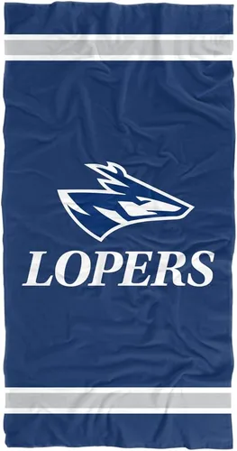 Vista 195 de LOGOVISION Manta Abilene Christian University, 30 x 60 pulgadas, logotipo primario CottonFront/PolyBackBeachTowel