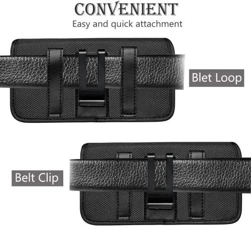 Vista 4 de Funda con clip para cinturón para OUKITEL WP5 (2020) Y5000 / Switel eSmart VS700 / Ulefone Armor X7 / Vernee M7 / XGODY Note 8 A50 Funda universal