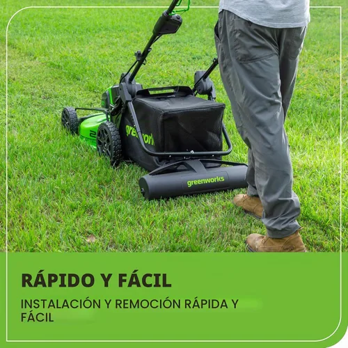 Vista 5 de Sistema de rayas para césped Greenworks (Compatible con todos los cortacéspedes Greenworks de 16" – 22")
