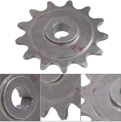 Vista 3 de Piñón de bicicleta, piñón de 13 dientes para una conducción suave, rueda de cadena de rueda libre, compatibilidad universal de motor para ciclistas