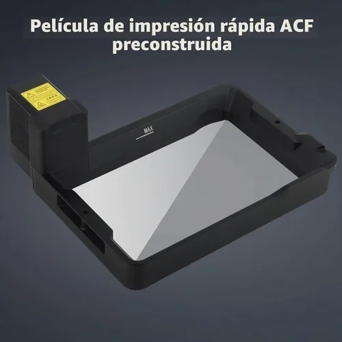 Vista 3 de Original Photon Mono M7 Pro - Depósito de resina inteligente para impresora 3D, tanque de resina con control de temperatura dinámico con película