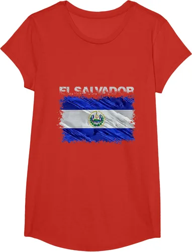 Vista 57 de Camiseta El Salvador, Negro