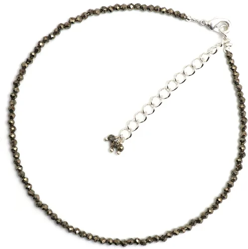 Vista 15 de Gempires - Tobillera ligera hecha a mano con cuentas, diseño clásico, hipoalergénica, chapada en plata de 11 pulgadas, regalo único para uso diario