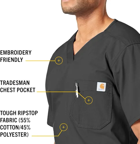 Vista 3 de Carhartt camiseta utilitaria antidesgarro para hombre