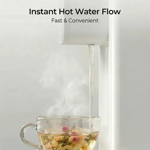Vista 4 de Dispensador de Agua Caliente Instantáneo Rhovam para Calentamiento y Dispensación Rápidos, Temperaturas Ajustables y Dispensación de 3 Volúmenes