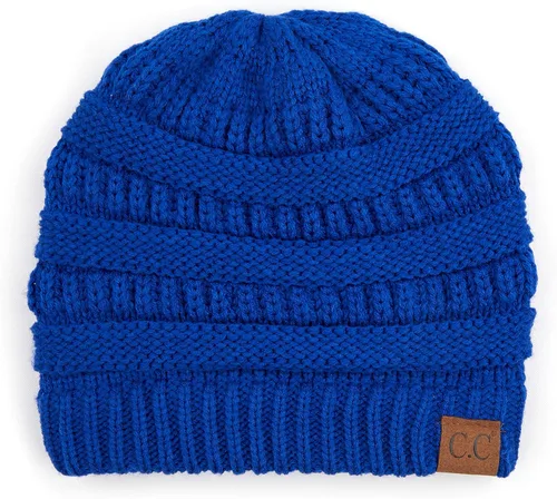 Vista 592 de C.C Trendy Warm Chunky Soft Stretch Cable Knit Beanie