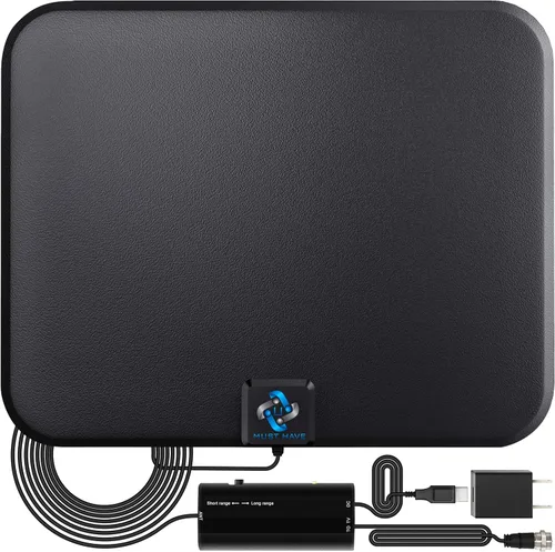Vista 10 de Antena de TV para Smart TV Interior, Antena de TV para canales locales