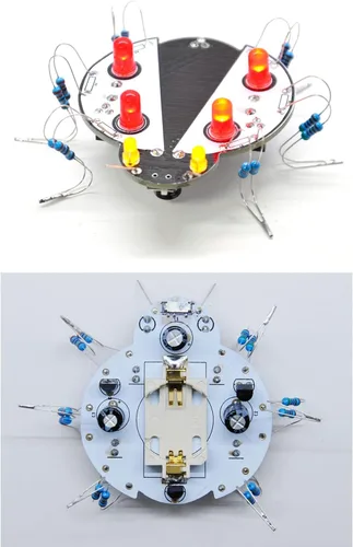 Vista 6 de Gikfun Mariquita Práctica de soldadura electrónica DIY Adultos STEM Práctica Ciencia Proyecto GK1021