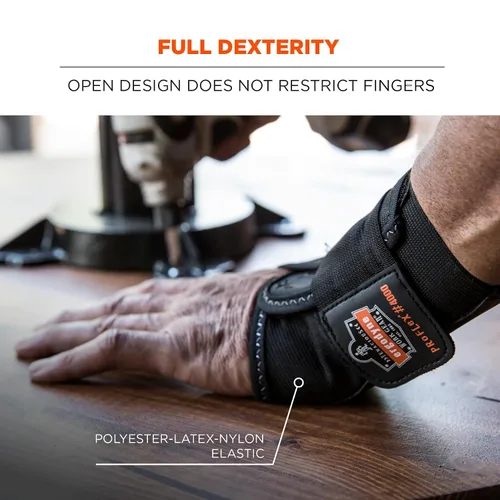 Vista 5 de Ergodyne ProFlex® 4000 soporte para muñeca de una sola correa