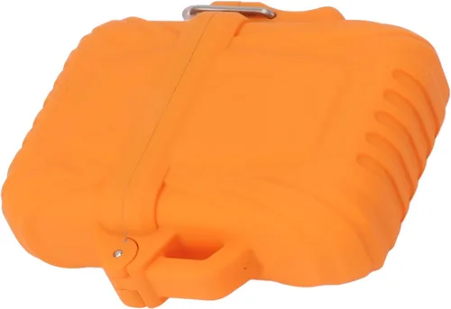 Vista 4 de TOPINCN Funda para encendedor de antorcha, resistente funda portátil IP56 impermeable para acampar al aire libre (naranja)