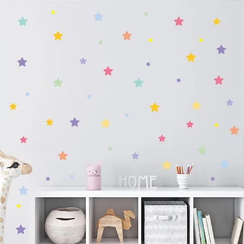 Vista 14 de Calcomanías de pared de mariposa de acuarela para dormitorio de niñas, calcomanías de pared para niños, bebés, guardería, decoración de bricolaje