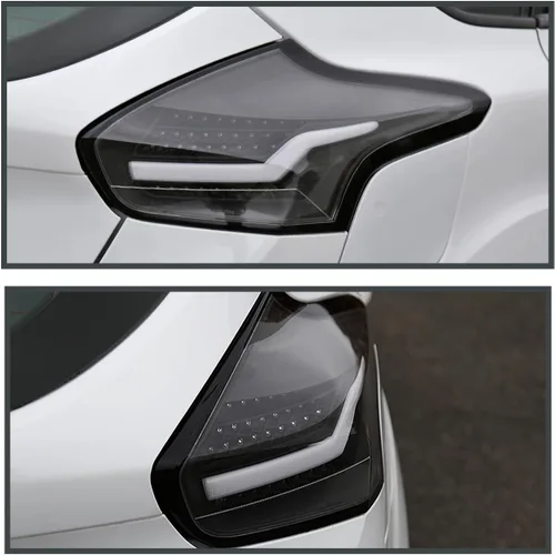 Vista 9 de SPEC-D TUNING Barras de luces traseras LED negras Compatibles con Ford Focus SE/ST/Titanium Hatchback 2015-2018, Ford Focus RS Hatchback 2016-2018
