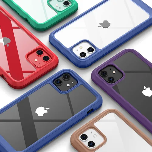 Vista 120 de DIACLARA - Funda transparente compatible con iPhone XR 6.1 pulgadas 2018