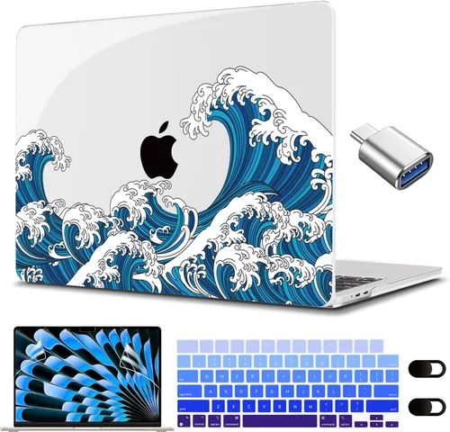 Vista 28 de CISSOOK Funda para MacBook Air de 15 pulgadas M2 M3 M4 M5 2023 2024 2025 2026