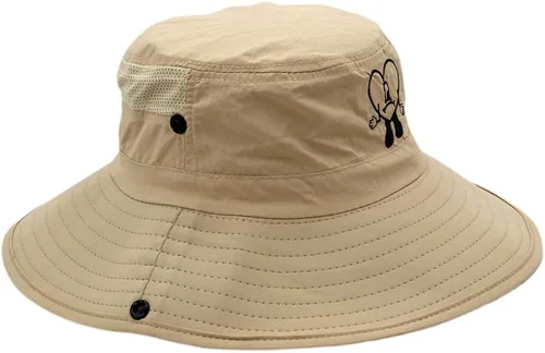 Vista 5 de Cute Bunny Bucket Hat, Funny Women Summer Wide Brim Foldable Beach Hat Outdoor Beach Floppy Sun Hat