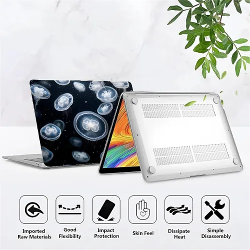 Vista 72 de Funda para computadora MacBook Pro de 13 pulgadas, modelo A1425/A1502, modelo A1425/A1502, diseño de primera calidad, funda rígida para laptop 3D 3D