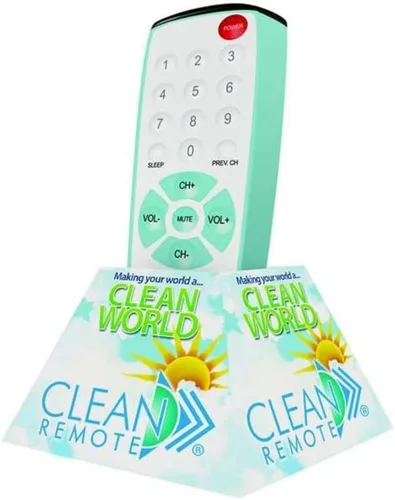 Vista 2 de Botón grande universal limpio control remoto para atención médica, botones grandes CR2BB - 1 cada uno