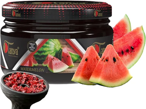 Vista 24 de Tanya Herbal Hookah Molasas 100% sin nicotina y tabaco Sabores de shisha de narguile orgánicos Mezcla de frutas Sabores de shisha 250g Frascos