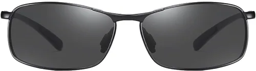 Vista 2 de laureles Full Reader - Gafas de sol de lectura polarizadas para hombre, marco de metal, estilo vintage, con aumento