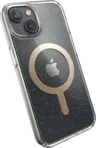 Vista 9 de Speck Funda transparente para iPhone 14 Pro Max, protección contra caídas, resistente a los arañazos, funda delgada de doble capa para iPhone 14 Pro