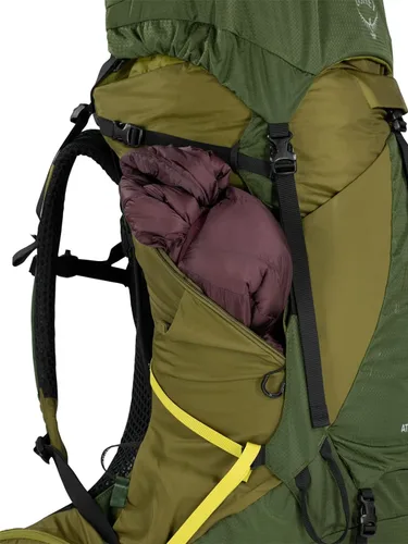 Vista 13 de Osprey Atmos AG LT 50L Mochila para hombre, color negro, S/M