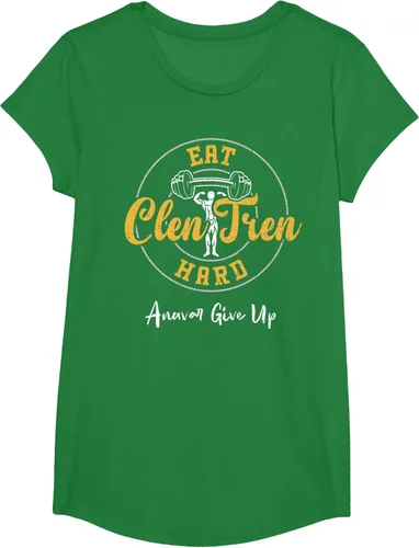 Vista 48 de Culturismo: Comer Clen Tren Hard Anavar Give Up - Camiseta de gimnasio, Negro