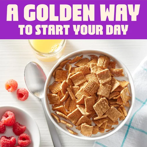 Vista 7 de Golden Grahams Cereal de desayuno, grano entero, 11.7 onzas Graham Cracker Taste, 0.45 oz de grano entero por porción, 12 vitaminas por porción