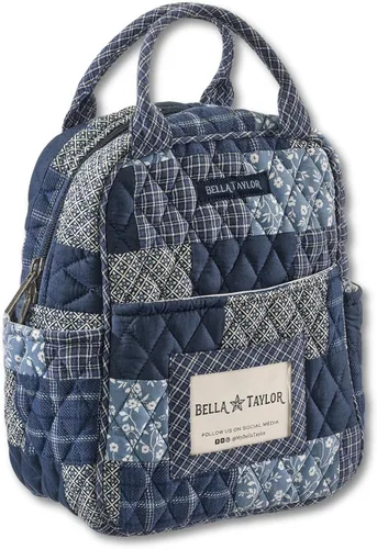Vista 16 de Bella Taylor Bolsa de almuerzo acolchada de algodón para mujer, apta para alimentos, con forro de PEVA fácil de limpiar, diseño floral burdeos