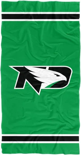 Vista 180 de LOGOVISION Manta Abilene Christian University, 30 x 60 pulgadas, logotipo primario CottonFront/PolyBackBeachTowel