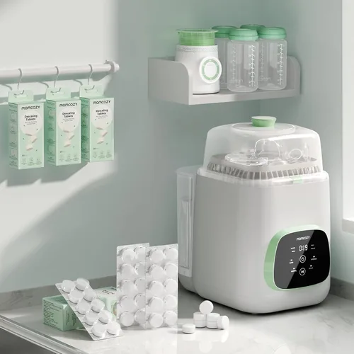 Vista 9 de Momcozy Lavadora de biberones y tabletas descalcificadoras oficiales