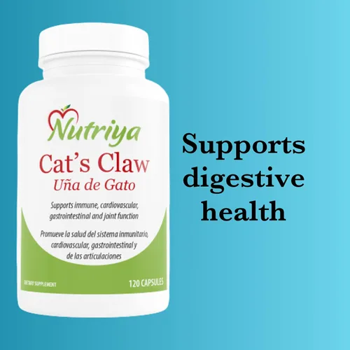 Vista 5 de Nutriya Uña de Gato (Uña de Gato) - Uncaria Tomentosa - Potente antioxidante que apoya la salud de las articulaciones, cardiovascular, digestivo