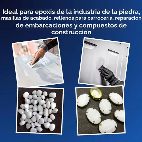 Vista 5 de Endurecedor crema blanca de 4 onzas (onzas) (embalaje a granel) ideal para epoxies de la industria de la piedra, masillas de acabado, rellenos