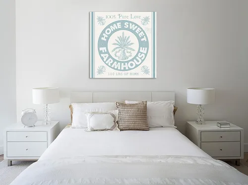 Vista 2 de Jaxson Rea "Vintage Farmhouse I Gallery Wrapped Canvas by Pela Studio, 12" x 12
