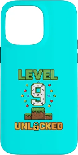 Vista 21 de Birthday Level 9 Unlocked 9th Birthday Gamer Level Up Birthd Case for iPhone 16
