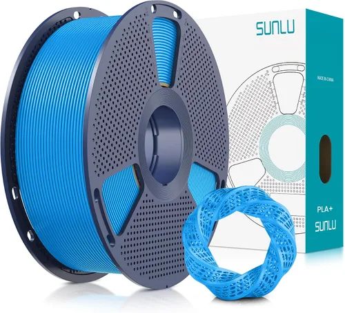 Vista 30 de SUNLU - Filamento PLA Plus para impresora 3D, 1.75 mm, bobina de 1 kg (2.2 lb), enrollado de forma ordenada, precisión dimensional ±0.02 mm
