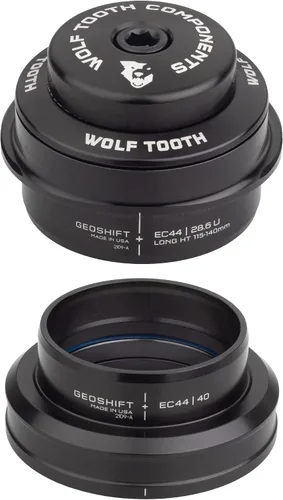 Vista 5 de Wolf Tooth EC44 Superior ZS56 Lower GeoShift Auriculares de ángulo de rendimiento de 2 grados largo
